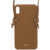 Céline Leather Xs Max Iphone Case Brown