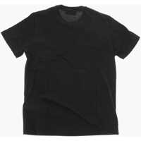 Tricouri DSQUARED2 pentru Baieti - Tricouri DSQUARED2 Cotton Crewneck T-Shirt With Contrast Logo Black Baieti (BM 15492964) - B-mall.ro