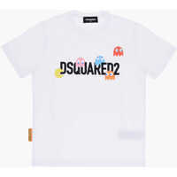 Tricouri Pac-Man Printed Relax Crew-Neck T-Shirt Baieti