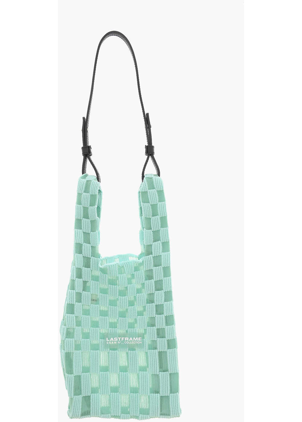 Genti de mana LAST FRAME Two-Tone Checked Tote Bag Green Femei (BM 15493378) 3