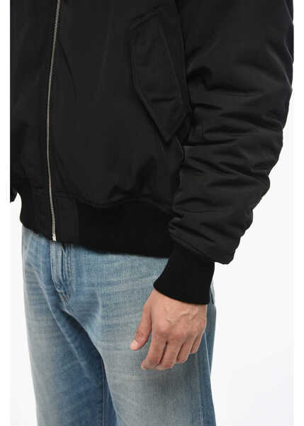 Bomber jacket 1989 STUDIO Padded Bomber With Embossed Logo Black Barbati (BM 15493393) 3