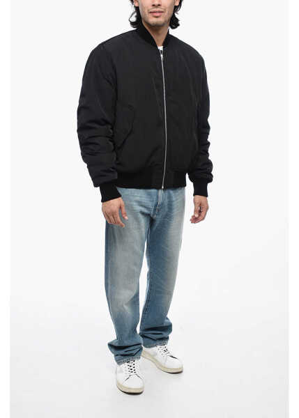 Bomber jacket 1989 STUDIO Padded Bomber With Embossed Logo Black Barbati (BM 15493393) 4