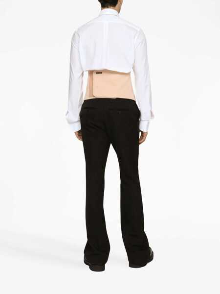 Pantaloni eleganti Dolce & Gabbana Virgin Wool Pants With Flared Fit Black Barbati (BM 15493561) 4