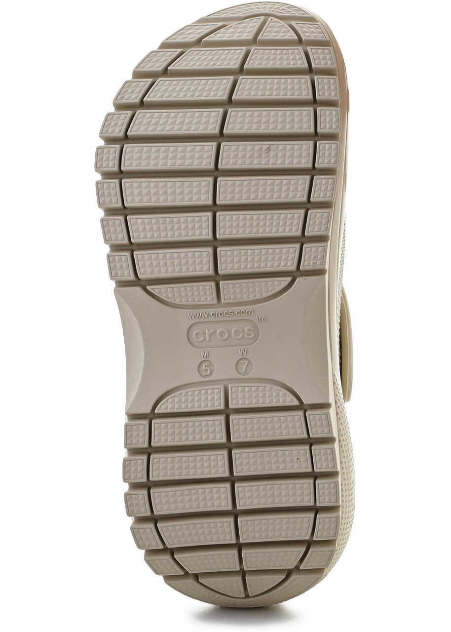 Slapi Crocs MEGA CRUSH CLOG Beige Femei (BM 15493684) 7