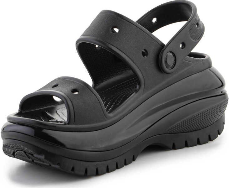 Slapi Crocs MEGA CRUSH SANDAL BLACK Black Femei (BM 15493687) 3