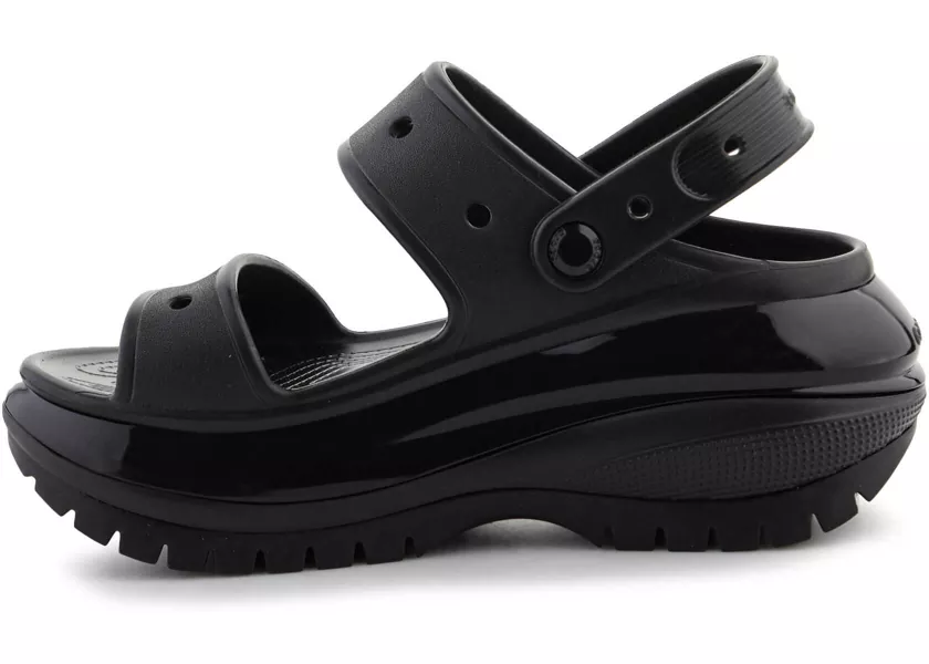 Slapi Crocs MEGA CRUSH SANDAL BLACK Black Femei (BM 15493687) 4