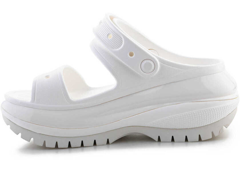 Slapi Crocs CLASSIC MEGA CRUSH White Femei (BM 15493690) 4