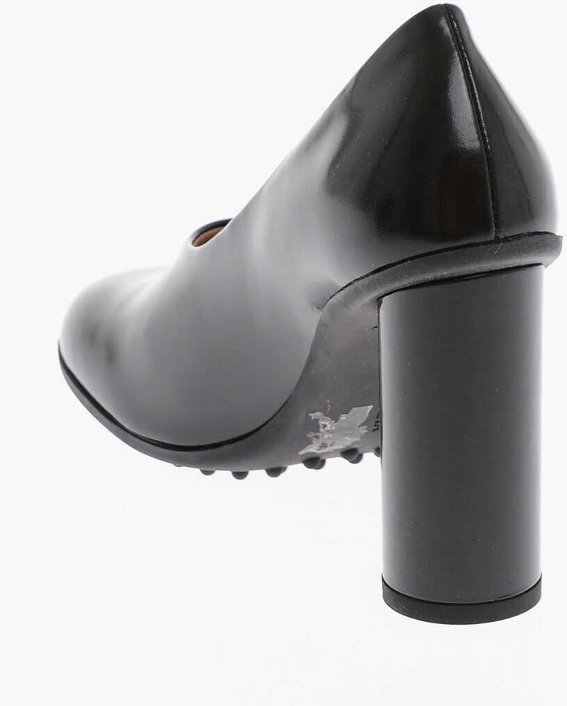 Pantofi stiletto Bottega Veneta Leather Atomic Pumps With Tube Heel 9Cm Black Femei (BM 15493693) 2