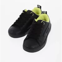 Sneakers Solid Color Leather S-Vaneela Lc Low Top Sneakers With Fluo Baieti