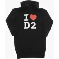 Bluze de trening Hoodie Dress With Logo Print Fete