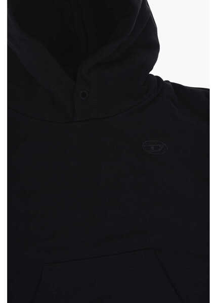 Rochii Diesel Sweat Drollier Dress With Sheer Detail Black Fete (BM 15493909) 2