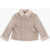 Marni Suede Vegan Leather Jacket Beige