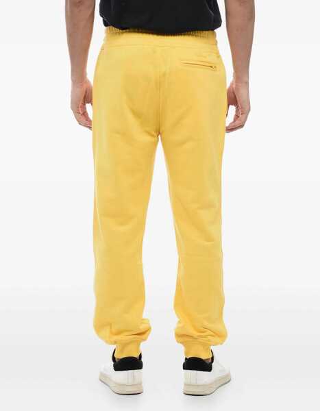 Pantaloni de trening Lanvin Brushed Cotton Lace Curb Sweatpants Yellow Barbati (BM 15493972) 3