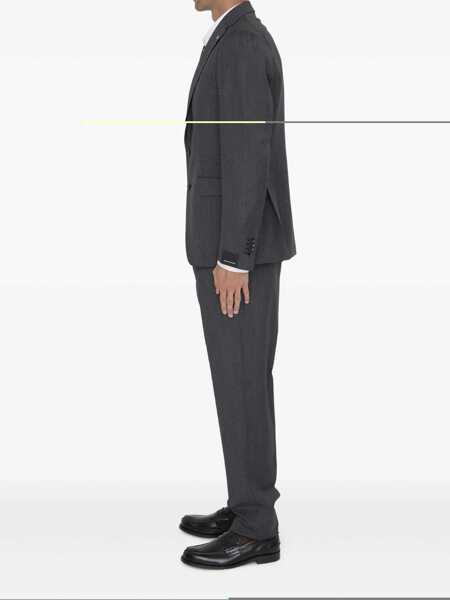Costume Tagliatore Two-Piece Suit In Virgin Wool GREY Barbati (BM 15494287) 3