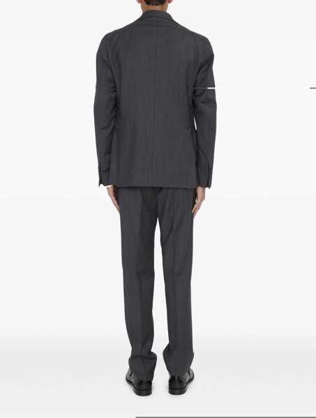 Costume Tagliatore Two-Piece Suit In Virgin Wool GREY Barbati (BM 15494287) 4