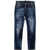 DSQUARED2 Vintage-Effect Jeans Skater Blue