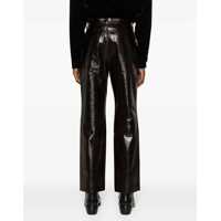 Pantaloni casual Gucci pentru Barbati - Pantaloni casual Gucci 5 Pocket Lambskin Pants With Belt Loops Brown Barbati (BM 15494479) - B-mall.ro