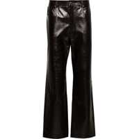 Pantaloni casual 5 Pocket Lambskin Pants With Belt Loops Barbati