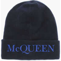 Caciuli Cashmere Beanie With Embroidery Logo Barbati