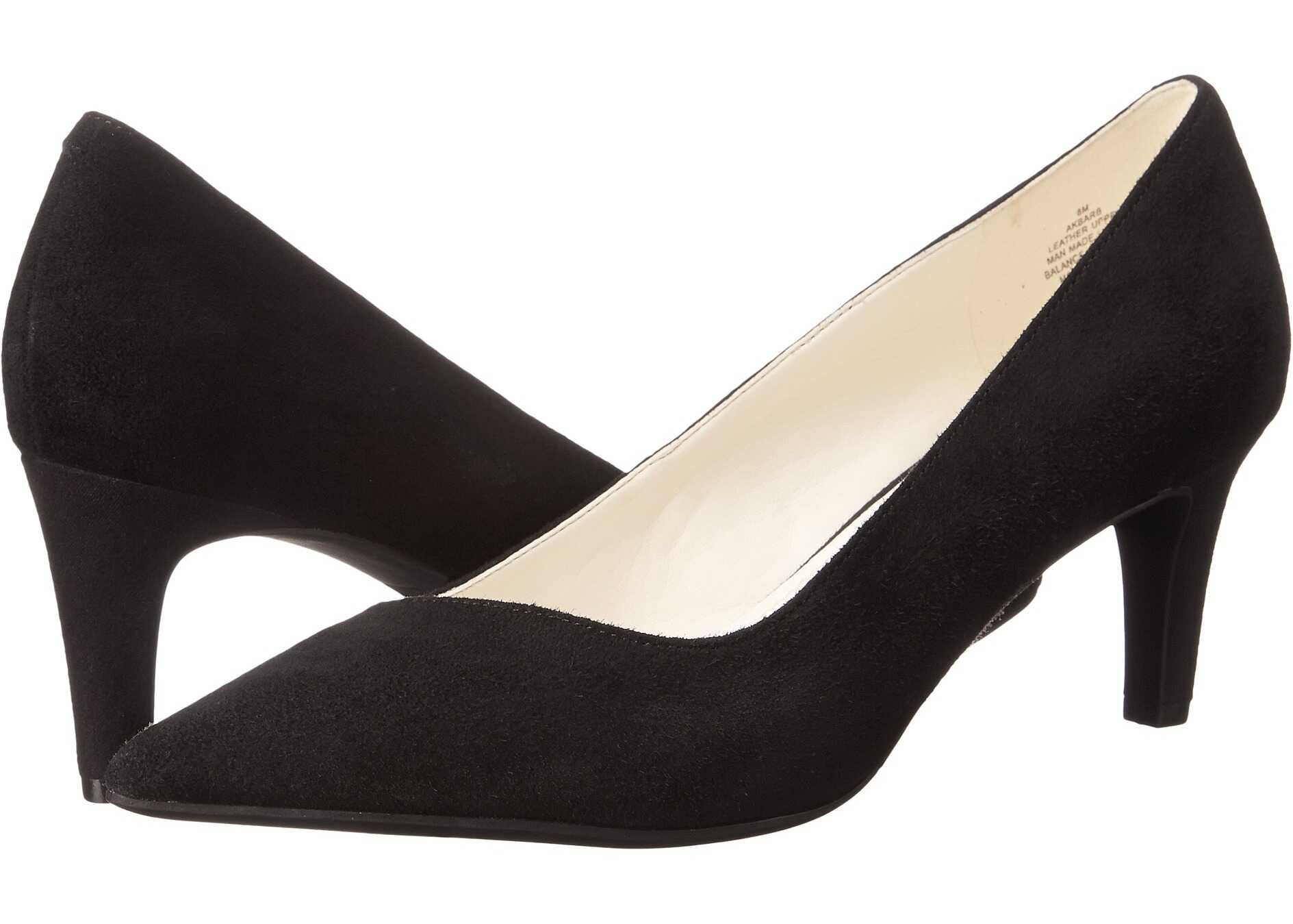 Pantof Anne Klein Barb Black Suede