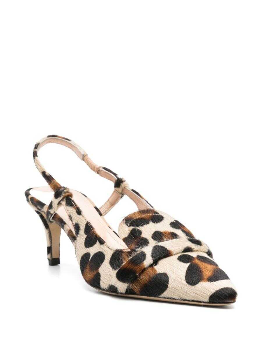Sandale P.A.R.O.S.H. P.A.R.O.S.H. 70Mm Leopard-Print Slingback Pumps FANTASIA MARRONE Femei (BM 15499078) 2