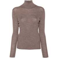 Pulovere P.A.R.O.S.H. P.A.R.O.S.H. Leila Turtle-Neck Ribbed-Knit Jumper