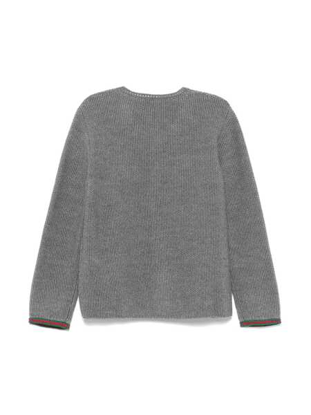 Cardigane Gucci B L/S CARDIGAN WO MOSS ST W/WE Gray Fete (BM 15499525) 2
