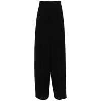 Pantaloni casual Max Mara Lino Crêpe Trousers Femei