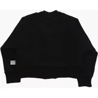 Pulovere pentru Baieti - Cardigane N21 Kids All-Over Jewels V-Neck Cardigan Black Baieti (BM 15503263) - B-mall.ro