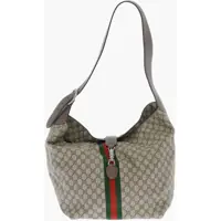 Genti de mana Gg Supreme Fabric Jackie Shoulder Bag With Leather Trims Barbati