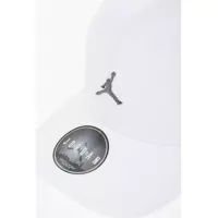 Caciuli pentru Baieti - Caciuli Nike Air Jordan Perforated Solid Color Cap With Metal Logo White Baieti (BM 15503863) - B-mall.ro