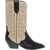 Isabel Marant Two-Tone Suede And Leather Duerto Western Boots Beige