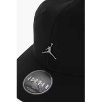 Caciuli pentru Baieti - Caciuli Nike Air Jordan Perforated Solid Color Cap With Metal Logo Black Baieti (BM 15504391) - B-mall.ro