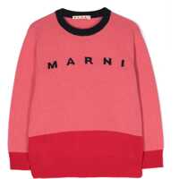 Pulovere Color Block Wool Blend Crew-Neck Sweater Baieti