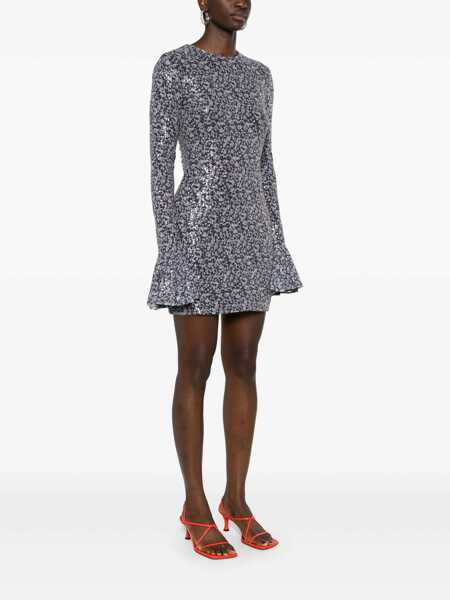 Rochii ROTATE Birger Christensen Rotate Birger Christensen Short Dress With Sequins PURPLE Femei (BM 15505486) 3