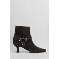 Bocanci 3Juin Avril 055 High Heels Ankle Boots Femei