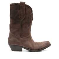 Bocanci Golden Goose Wish Star Texan Ankle Boots Femei