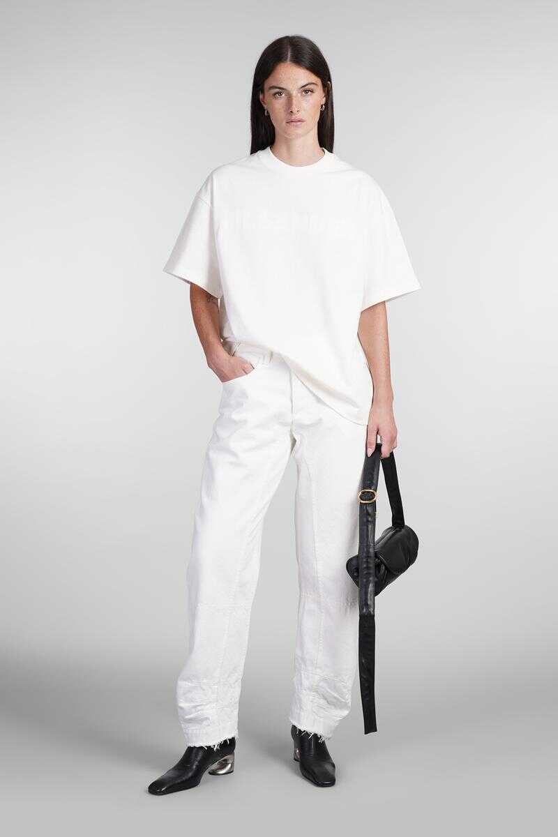Tricouri Jil Sander Jil Sander T-Shirt WHITE Femei (BM 15507697) 2