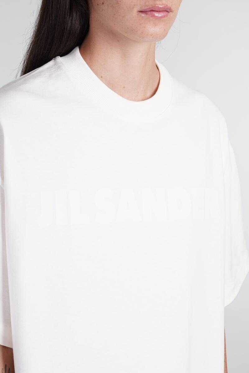 Tricouri Jil Sander Jil Sander T-Shirt WHITE Femei (BM 15507697) 5