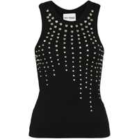 Topuri Des_Phemmes Rhinestone Tank Top Femei