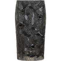 Fuste Des_Phemmes Skirt With Floral Pattern Femei