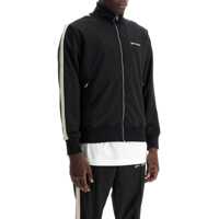 Hanorace Contrast Band Track Jacket With Nine Words Barbati