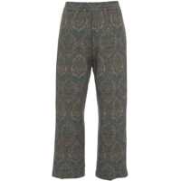 Pantaloni casual Wool trousers with pattern Femei