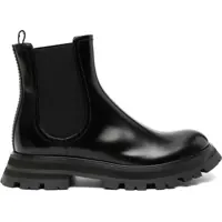 Botine Brushed Leather Chealsea Boots With Tank Soles Femei