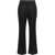 Jil Sander Serge Wool Cropped Pants Crop In Lana Serge Black