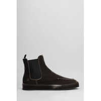 Bocanci Giorgio Armani Low Heels Ankle Boots Barbati