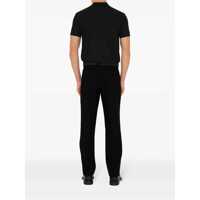 Tricouri Polo Burberry pentru Barbati - Tricouri Polo Burberry Burberry Logo Embroidery Polo Shirt Black Barbati (BM 15522700) - B-mall.ro