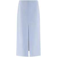 Pantaloni scurti Ferragamo Shorts Clear Blue Femei