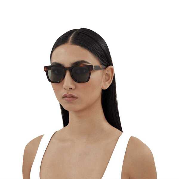 Ochelari de soare Saint Laurent Saint Laurent Eyewear Sunglasses Brown Femei (BM 15550141) 4