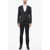 CORNELIANI 3 Piece Cerimonia Academy Suit With Satin Details Black